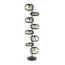 Lampadaire 8L Hover / Anthracite