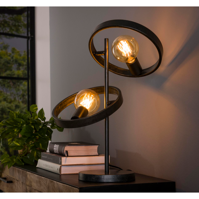 Lampe de table 2L Hover / Anthracite