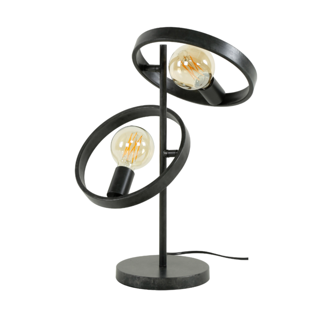 Table lamp 2L hover / Charcoal