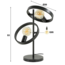 Lampe de table 2L flottante / Charbon