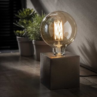 LioLights Table lamp block/Black nickel
