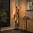LioLights Vloerlamp 7L getrapt tube / Artic zwart