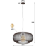 Hanglamp Ø70 copper twist / Zwart nikkel