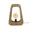 Table lamp 1L bray / Solid mango natural