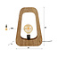 Table lamp 1L bray / Solid mango natural