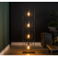 Lampadaire 4L Turn carré / Anthracite