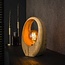 LioLights Table lamp 1L Arch wood / Solid mango natural