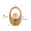 Table lamp 1L Arch wood / Solid mango natural