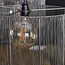 Hanglamp 2L stringshade metal / Zwart nikkel