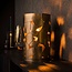 LioLights Table lamp 1L patch cylinder / Bronze antique