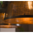 Hanging lamp 2xØ38 screen / Bronze antique