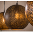Hanging lamp 4x Ø25 zip / Artic black