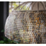 Lampadaire Ø50 armor ouvert / Noir marron