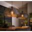LioLights Hanglamp 2L armor Ø60 / Zwart bruin