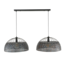 Hanglamp 2L armor Ø60 / Zwart bruin