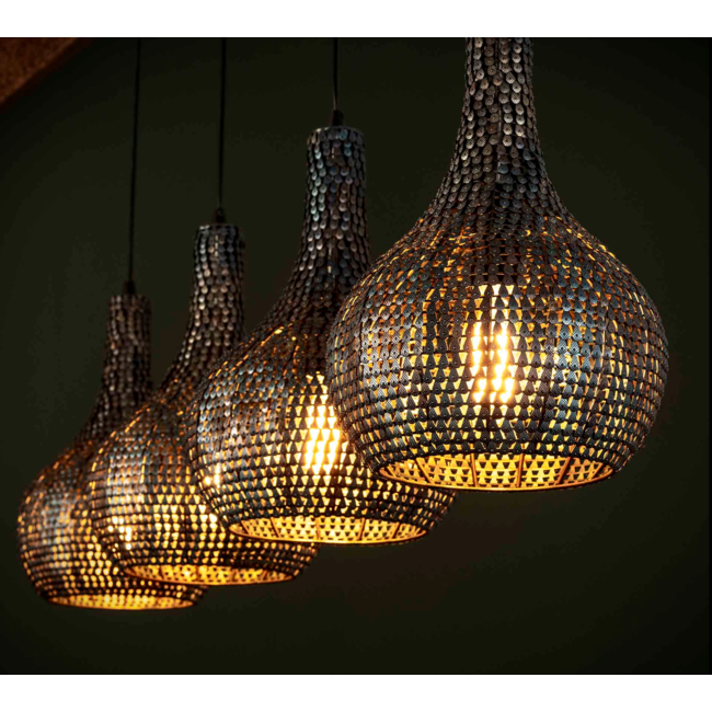 Suspension 4L cône d'armure / Noir marron