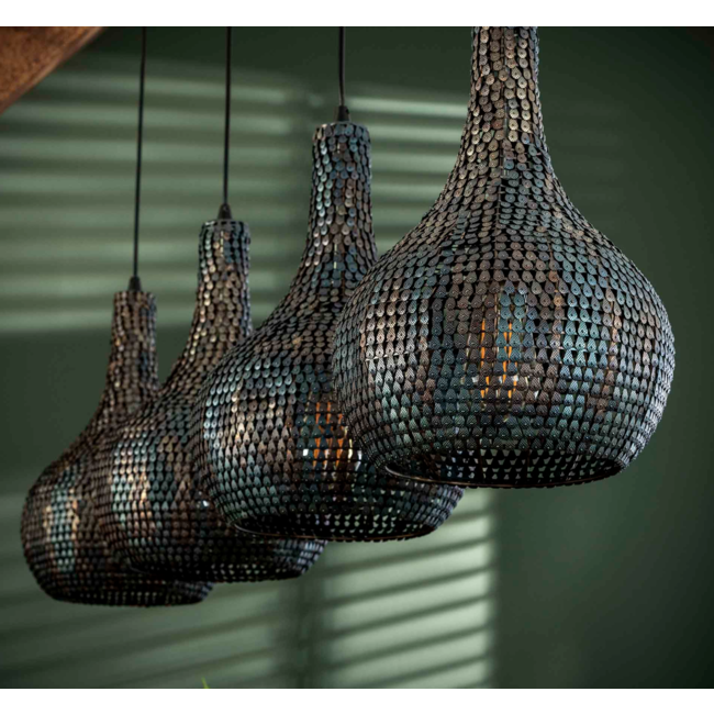 Suspension 4L cône d'armure / Noir marron