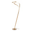 Premium SARDANA - Vloerlamp - Ø 44 cm - LED Dimb. - 1x28W 2700K - Mat Goud / Messing - 52700/28/02