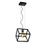 FABIAN - Hanglamp - 1xE27 - Zwart - 00425/01/30