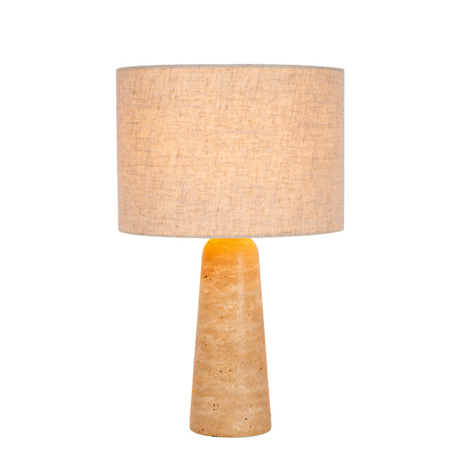NIMUE - Tafellamp - Ø 30 cm - 1xE27 - Taupe - 05556/81/41