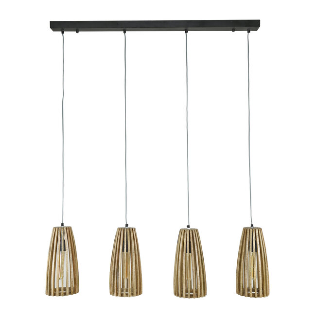Hanglamp 4L launch / Massief mango naturel