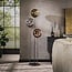 Floor lamp 3x Ø25 stellar / Artic black