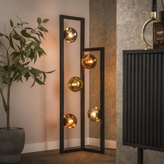 LioLights Floor lamp 5L stellar / Artic black