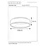 TALOWE LED - Ceiling lamp - Ø 80 cm - LED Dim. - 1x80W 3000K - White - 46100/80/31