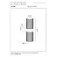 CLUBS - Wandspot / Wandlamp - 2xGU10 - Zwart - 09239/02/30
