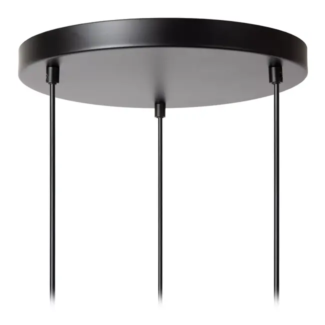CHAYANNE - Suspension - Ø 30 cm - 3xE14 - Noir - 05446/13/30
