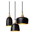 CHAYANNE - Hanglamp - Ø 30 cm - 3xE14 - Zwart - 05446/13/30