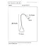 ZOZY - Bureaulamp - LED Dimb. - 1x4W 3000K - Wit - 18650/03/31