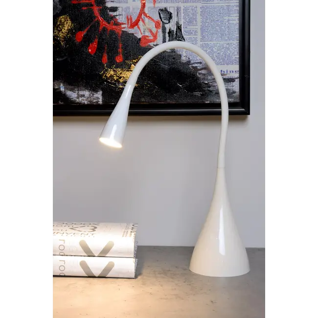 ZOZY - Desk lamp - LED Dimb. - 1x4W 3000K - White - 18650/03/31