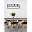 FABIAN - Pendant lamp - 4xE27 - Black - 00425/04/30