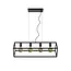 FABIAN - Hanglamp - 4xE27 - Zwart - 00425/04/30