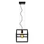 FABIAN - Hanglamp - 1xE27 - Zwart - 00425/01/30