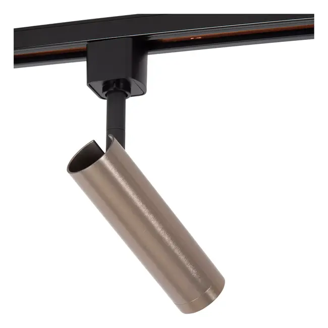 TRACK GRADO Railspot - 1-phase Rail system / Rail lighting - 1xGU10(MR11) -Gray iron (Extension) - 22975/01/15