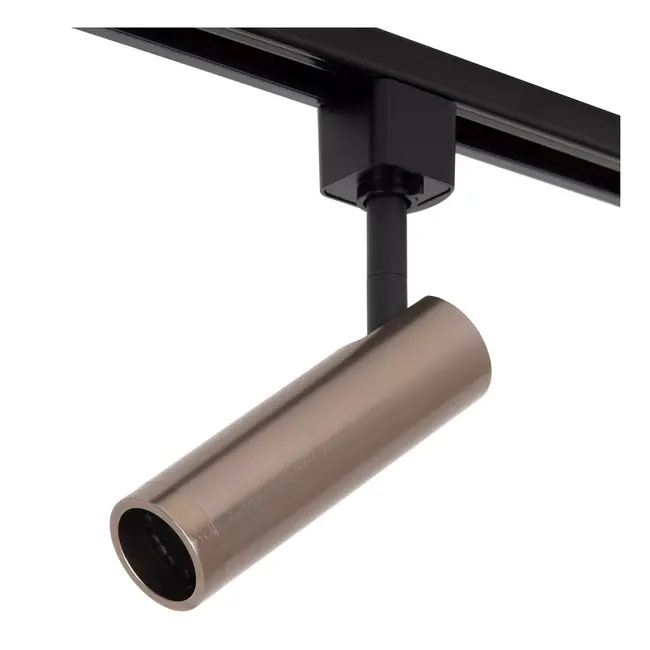 TRACK GRADO Railspot - 1-phase Rail system / Rail lighting - 1xGU10(MR11) -Gray iron (Extension) - 22975/01/15