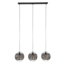 Hanglamp 3L Ø30 armor open / Zwart bruin
