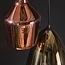 Hanglamp 5L getrapt mix glass tricolore / Artic zwart
