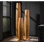 Vloerlamp L bars / Massief gerecycled teakhout