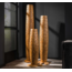 Vloerlamp M bars / Massief gerecycled teakhout