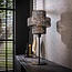 Table lamp 1L lantern / Black brown