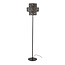 Lampadaire lanterne 1L / Noir marron