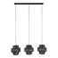 Suspension lanterne 3L / Noir marron