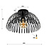 Plafondlamp 1L Bend / Charcoal