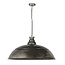 Suspension Ø80 industrie / Argent vieilli