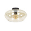 Ceiling lamp elevate glass / Amber color glass
