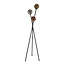 Floor lamp 3L molecule mix glass / Artic black