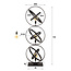 Floor lamp 3L Galaxy / Artic black